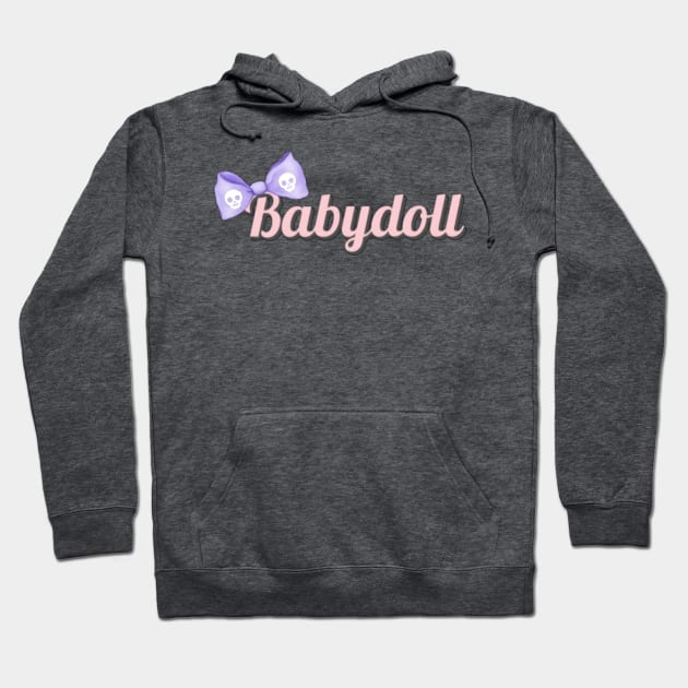 Babydoll bow Hoodie by Charityb1